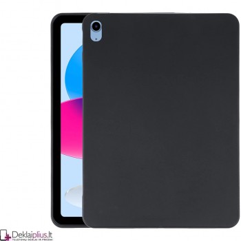 Plonas silikoninis dėklas - juodas (Apple Ipad 10.9 (2022)-Ipad 11 (2025)